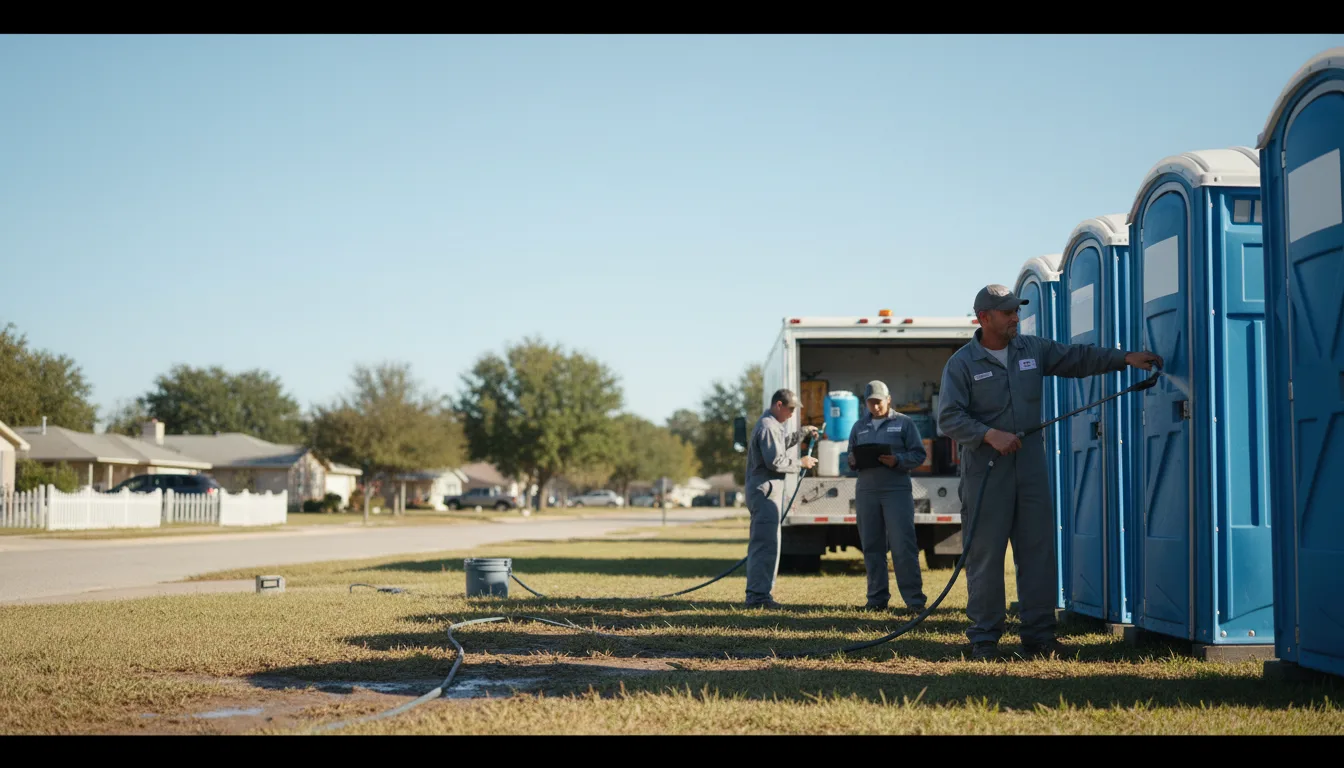 Long-Term Portable Toilet Rental in Foreston, MN near me